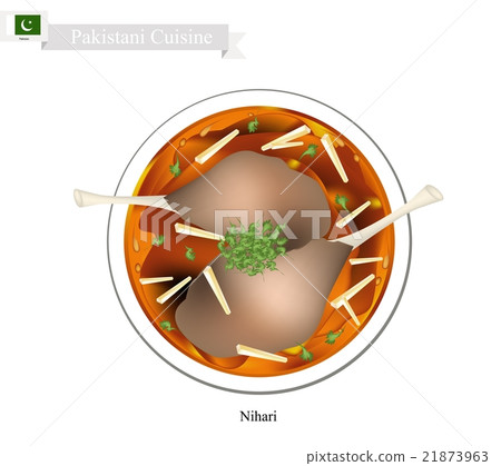 Chicken Nehari or Pakistani Chicken Curry Stew 21873963