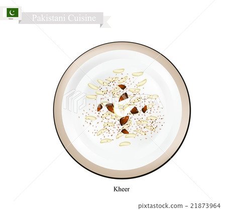 Kheer or Palestinian Rice Pudding with Nuts 21873964