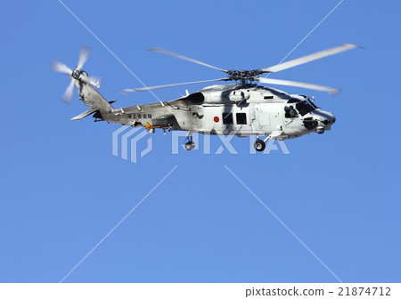 Maritime Self Defense Force's SH - 60K anti - submarine helicopter also active in rescue activities in disaster dispatch 21874712