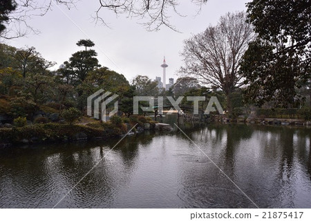 早春的京都Osei-en花園 早春的京都Osei-en花園 21875417