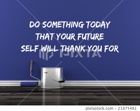 Inspirational Quote on Wall. 21875481