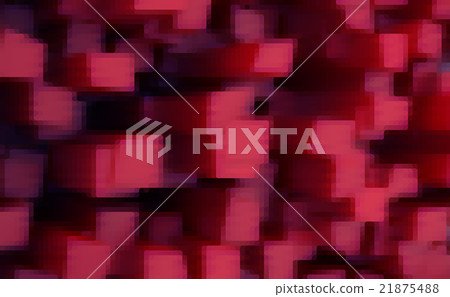 Pixelate Blocks Background - Stock Illustration [21875488] - PIXTA