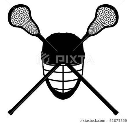 lacrosse equipment black outline silhouette vector lacrosse equipment black outline silhouette vector 21875866