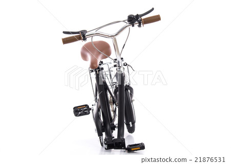 folding bike isolated on a white background folding bike isolated on a white background 21876531