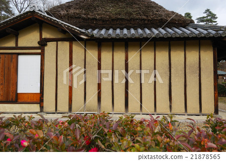 大和民俗公園老房子 照片素材 圖片 圖庫