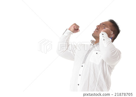 A man who received good news 21878705