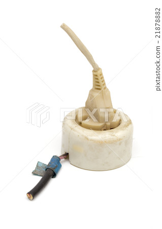 socket on the white background socket on the white background 21878882