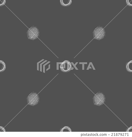 Scribble Circles Seamless Pattern Scribble Circles Seamless Pattern 21879271