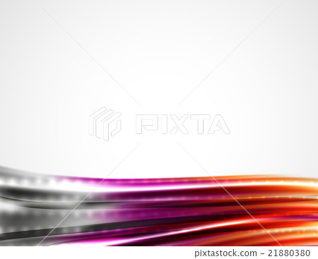 Shiny metallic wave curtain. Abstract background Shiny metallic wave curtain. Abstract background 21880380