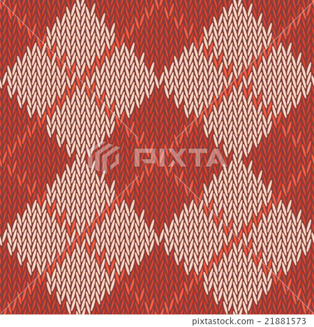seamless texture of red with beige square woo 21881573