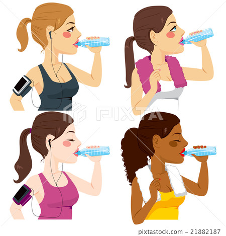Drinking Sport Women Drinking Sport Women 21882187