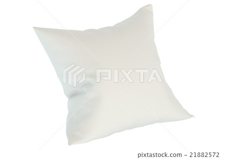 white pillow, 3D rendering 21882572
