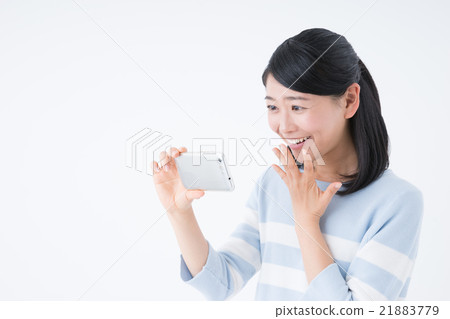Young lady (smartphone) Young lady (smartphone) 21883779