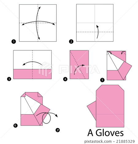 origami A Gloves. origami A Gloves. 21885329