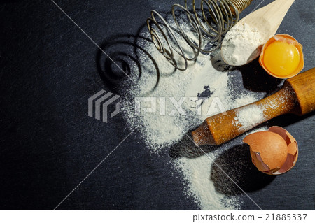 The dough is baked egg The dough is baked egg 21885337