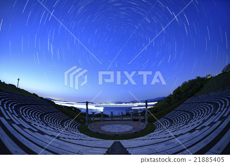 Star landscape outdoor music plaza Theatron 21885405