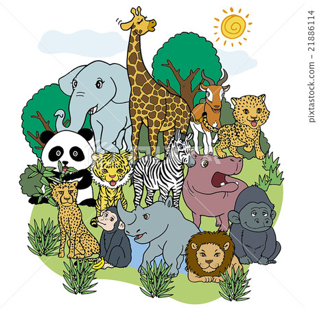 野生動物集合圖 21886114