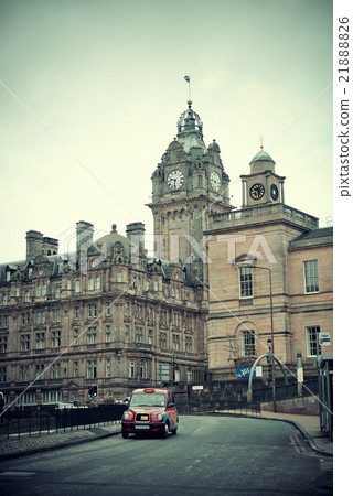 Edinburgh city street Edinburgh city street 21888826