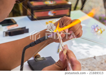 Glass blowing 21889313