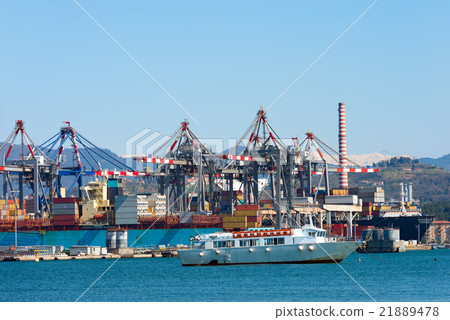 Harbor of La Spezia - Liguria Italy 21889478