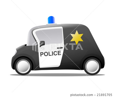 mini cartoon sheriff police car mini cartoon sheriff police car 21891705
