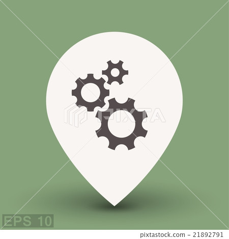 Pictograph of gear 21892791