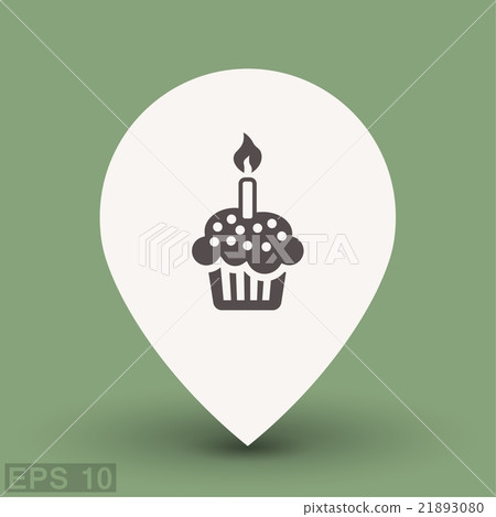 Pictograph of cake - Stock Illustration [21893080] - PIXTA