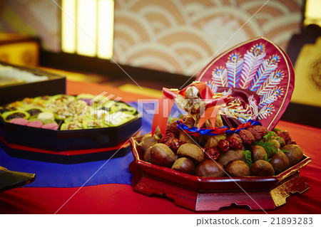 Korean wedding cuisine - Stock Photo [21893283] - PIXTA