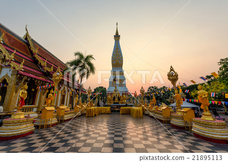 Wat Phra That Phanom Temple at Nakhon Phanom Provi Wat Phra That Phanom Temple at Nakhon Phanom Provi 21895113