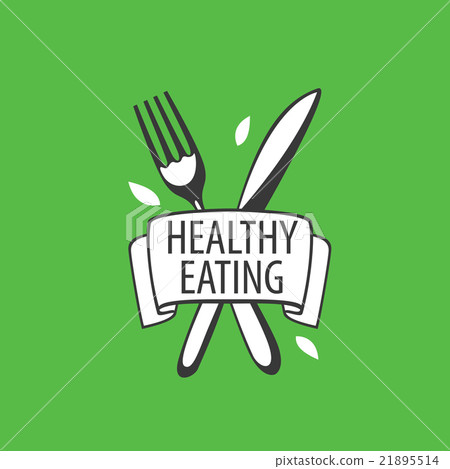 vector logo healthy eating 21895514