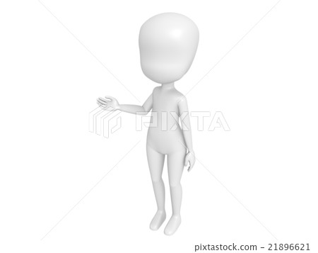 Person character to reach out and guide 21896621