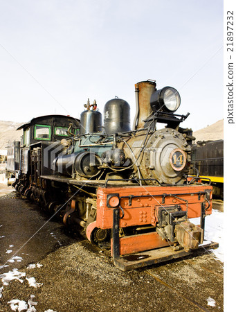 stem locomotive in Colorado Railroad Museum, USA stem locomotive in Colorado Railroad Museum, USA 21897232