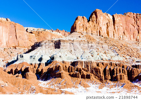 Capitol Reef National Park in winter, Utah, USA 21898744