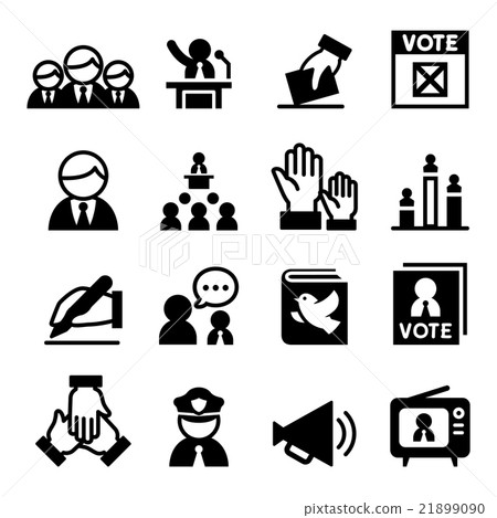 Democracy icon - Stock Illustration [21899090] - PIXTA