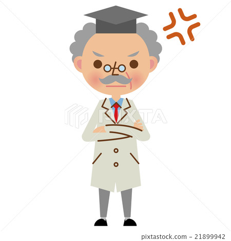 憤怒的表達的醫生和學者 21899942