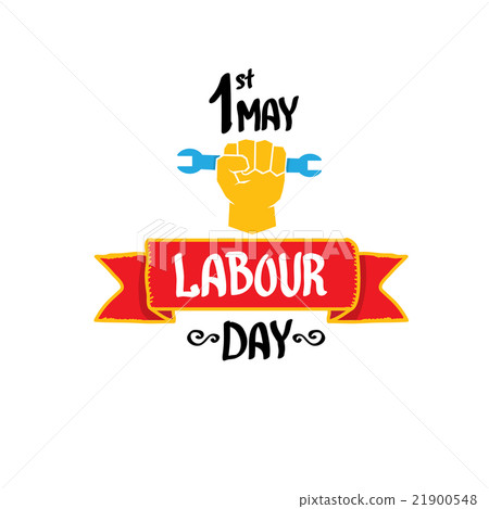 1 may labour day vector labour day poster stock illustration labour day poster