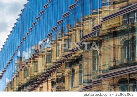 old building facade, new building exterior 21902062