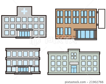 Buildings such as hospitals and government offices 21902766