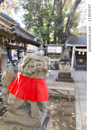 名古屋白金淺間神社的守護犬 21903047