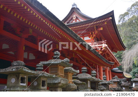 Kasuga Taisha Shrine, Gate, Stone Lantern (Kasuga Town, Nara City, Nara Prefecture) 21906470