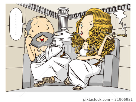 哲學日/壞妻子天的例證 21906981