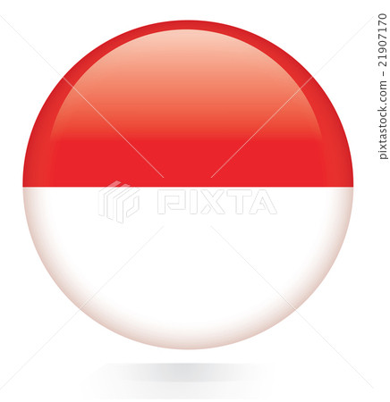 Indonesia Flag button Indonesia Flag button 21907170