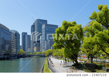 從Young Wan Bridge看到的中之島公園 21907219
