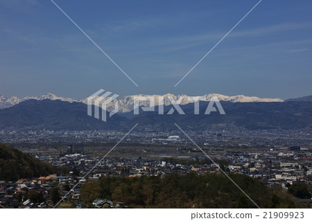 Rakuhachi Railway and Zenkoji Plain 21909923