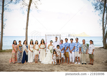 海灘婚禮聚會照片 21910096