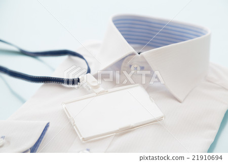 新襯衫和員工身份證圖像 新襯衫和員工身份證圖像 21910694