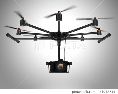 Movie shooting camera Octocopter installed 21912735