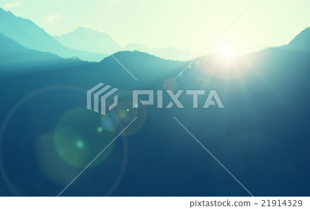 Mountains silhouette 21914329