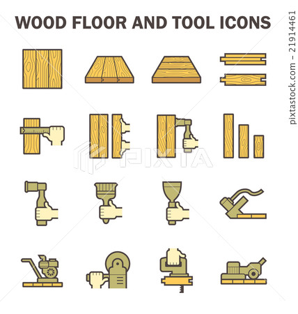 Wood floor icon 21914461