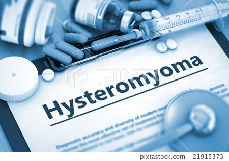 Hysteromyoma Diagnosis. Medical Concept. 21915373